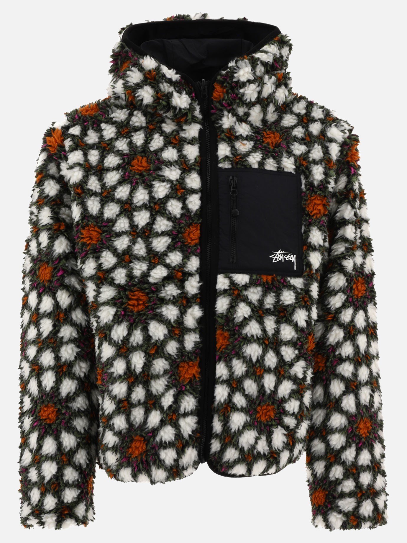 Giacca in pile  Pattern Sherpa by Stüssy - 4