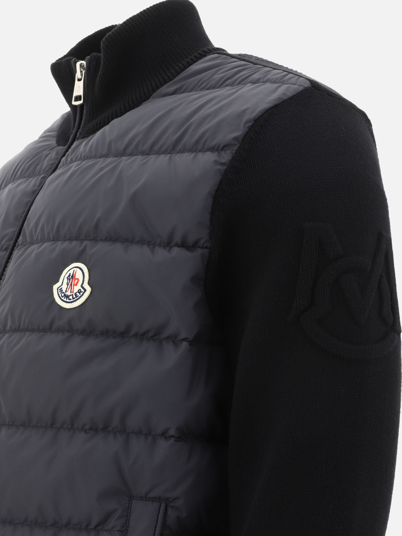 Piumino tricot by Moncler