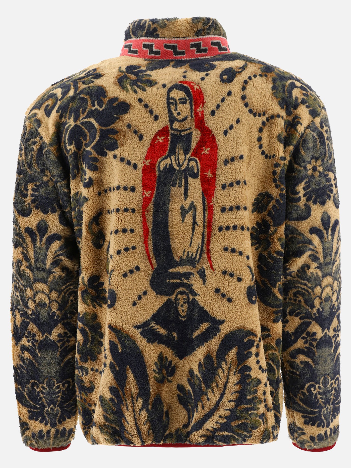 Giacca in pile  Damask Virgin Mary  by Kapital