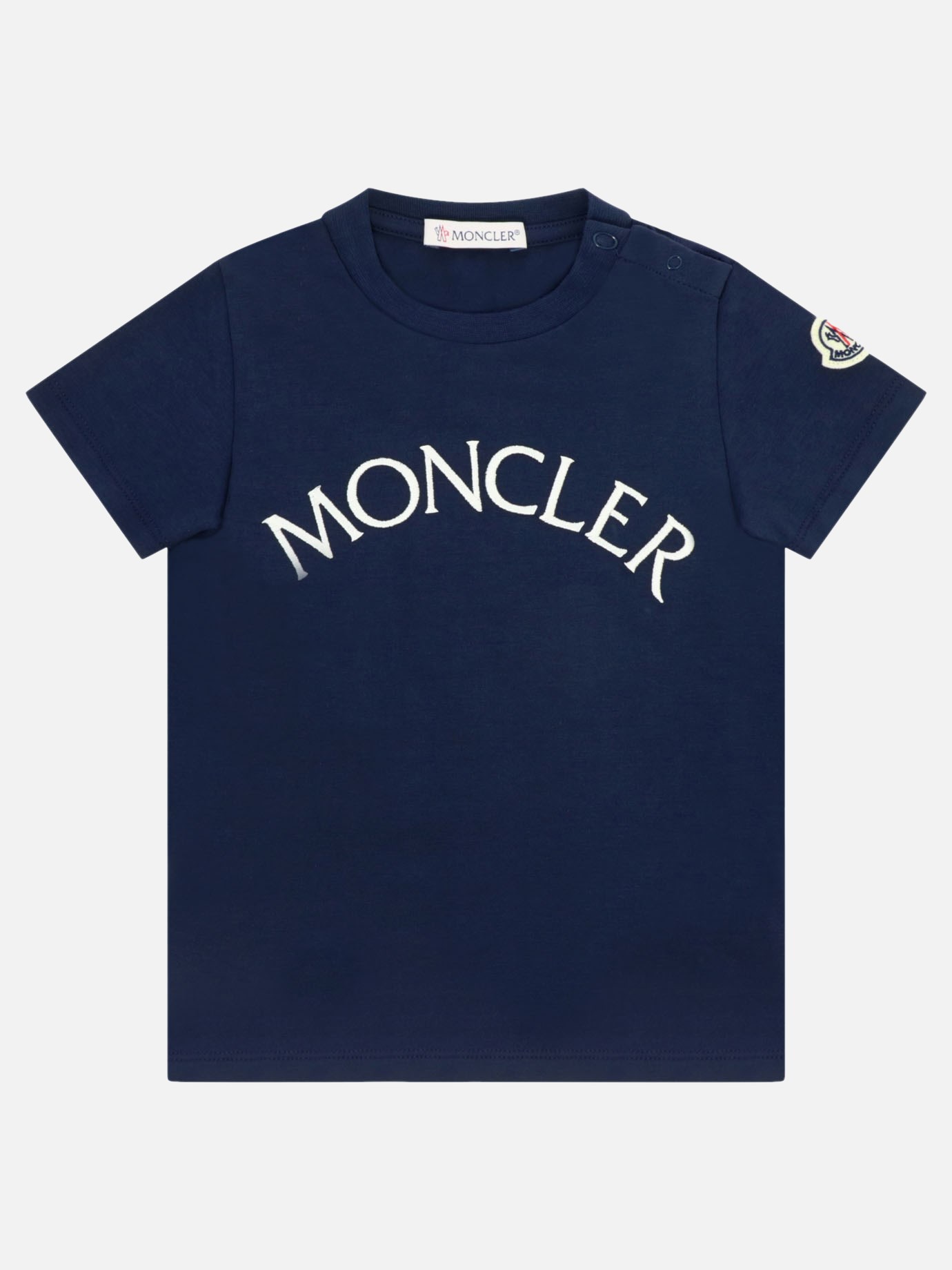 T-shirt con ricamo by Moncler Enfant