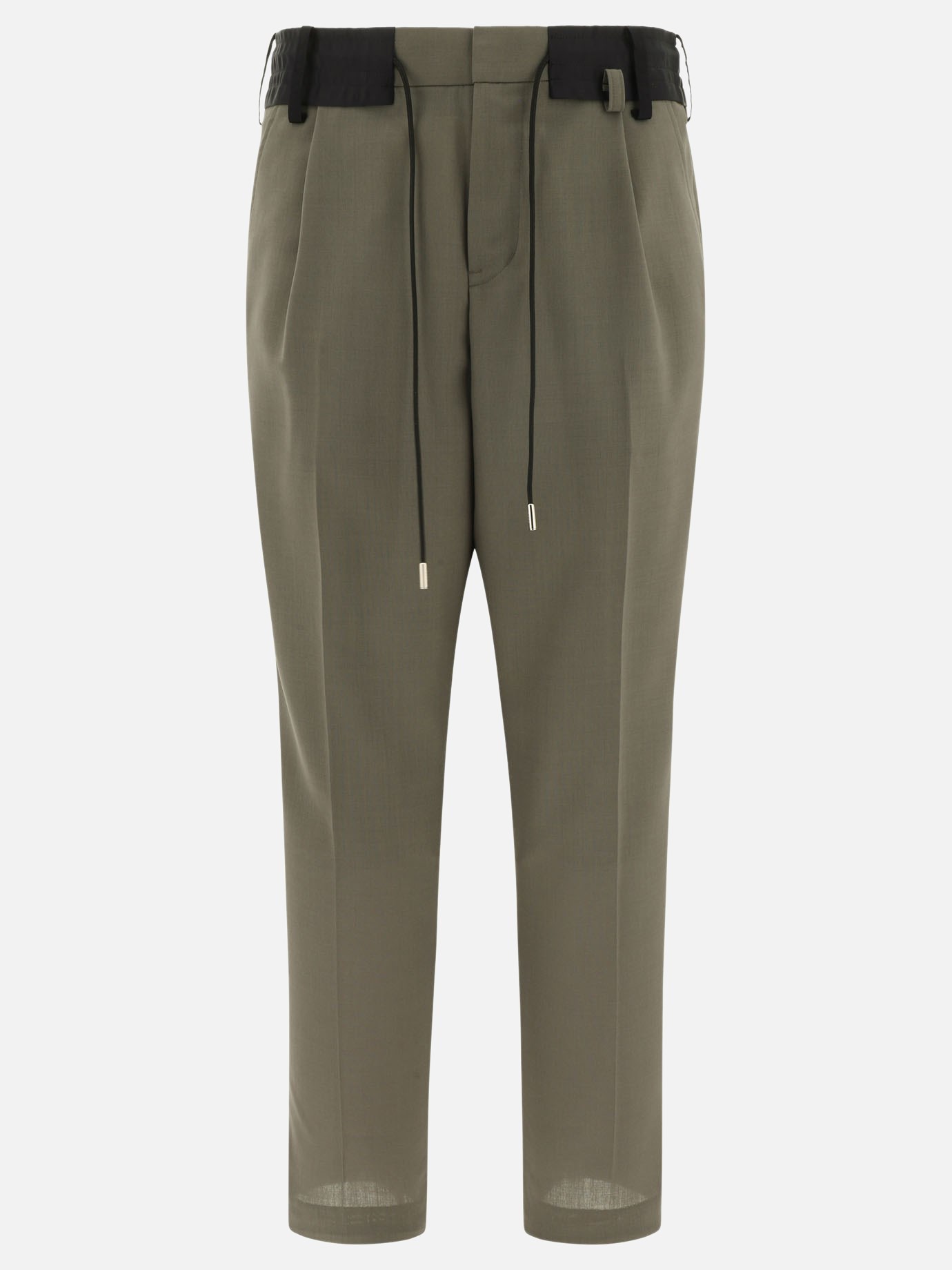 Trousers with drawstring